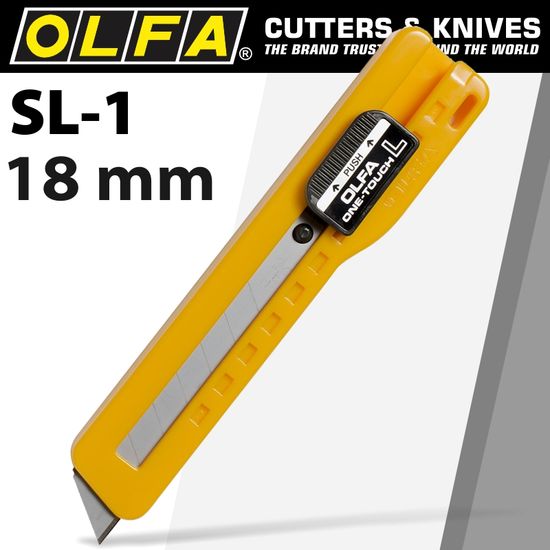 OLFA Cutter Model Sl-1 Snap Off Knife Cutter 18mm
